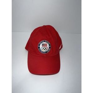 Nike United States Olympic Team Golf Hat - Red adjustable One Size Fits All